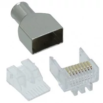 RJ45 FTP Cat6a csatlakozó, krimpelhető