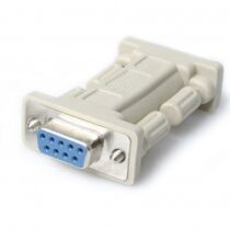 Null modem adapter RS232 F/F