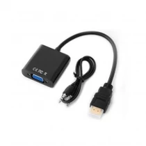 TechSon TC HDMI to VGA. 
Videojel-átalakító. 
HDMI bemenet, 
VGA kimenet, 
audio kimenet