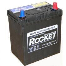 Rocket SMF 42B19L  autó akkumulátor, 40 Ah, EN:340 A, Polaritás: Jobb , Saru: vékony 187*127*226mm