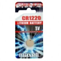 Maxell 3 V, CR1220, lítium gombelem