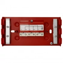 Minősített tűzálló Pulsar szétosztó kötődoboz 0,375 amperes biztosítékkal, 154 x 80 x 30 mm