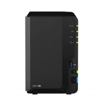 Synology NAS Storage 2 fiókos DS218+ 2x2,5Ghz, 2Gb RAM, 1x 10/100/1000, 3x USB3.0, 1x eSATA, USBCopy