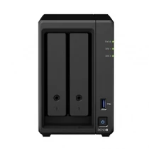 Synology NAS Storage 2 fiókos DS720+ 4x2GHZ, 2GB DDR4 2x GBE 2x USB 3.0 1x eSATA