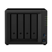 Synology NAS Storage 4 fiókos DS918+ 4x2,3Ghz, 4Gb RAM, 2x 10/100/1000, 2x USB3.0, 1x eSATA