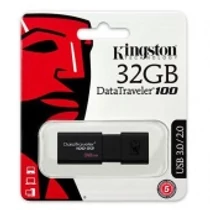 Kingston 32 GB USB 2.0 Data Traveler Memory Pen.