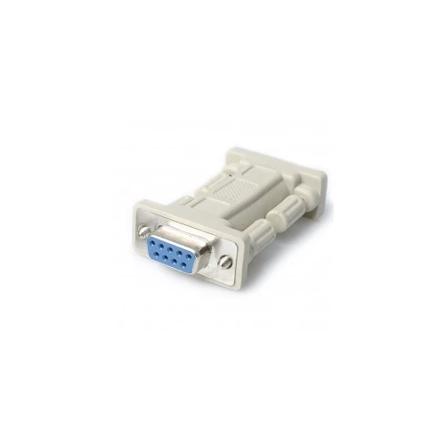 Null modem adapter RS232 F/F