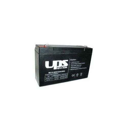 6V 12 Ah UPS akkumulátor