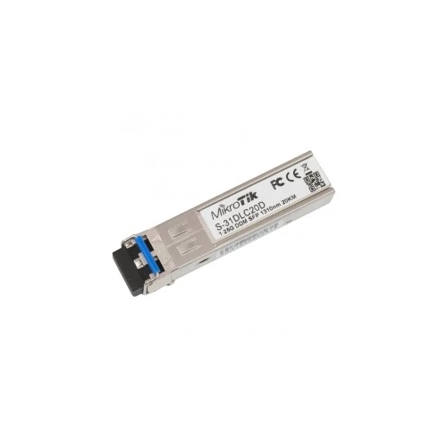 MikroTik SFP module 1.25G SM 20km 1310nm Dual LC csatlakozó