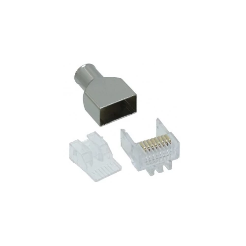 RJ45 FTP Cat6a csatlakozó, krimpelhető