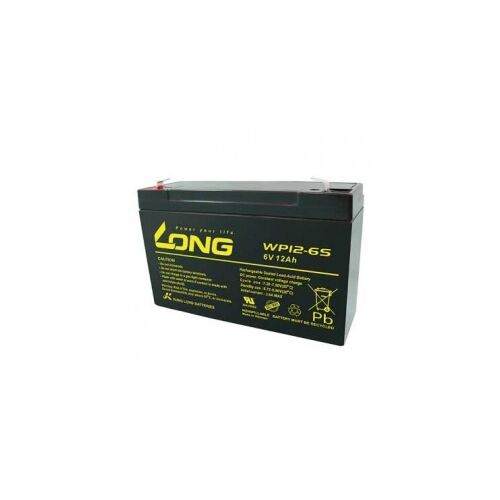 Long WP12-6S akkumulátor ,6V/12Ah, 151x50x94mm