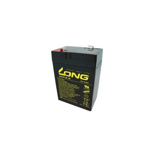 Long WP4-6 akkumulátor ,6V/4Ah, 70x47x101mm