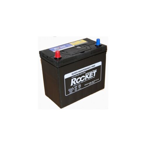 Rocket SMF NX100-S6 autó akkumulátor, 45 Ah, EN:430 A, Polaritás: Bal, Saru: vékony 238*129*225mm