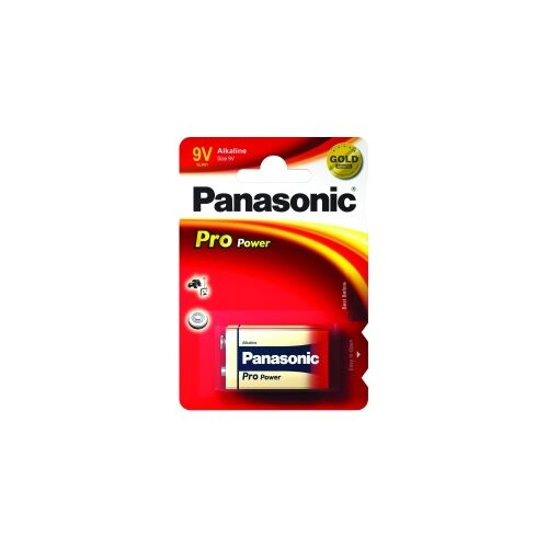 Panasonic PRO POWER 9 V, 6LR61, alkáli elem