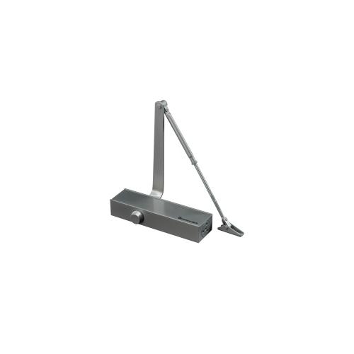 Dorrenhaus univerzális karos ajtóbehúzó standard karral. EN2/3/4 állítható erő, max. 1100 mm ajtószélességig és 25-85kg ajtósúlyig, 180°nyitási szög