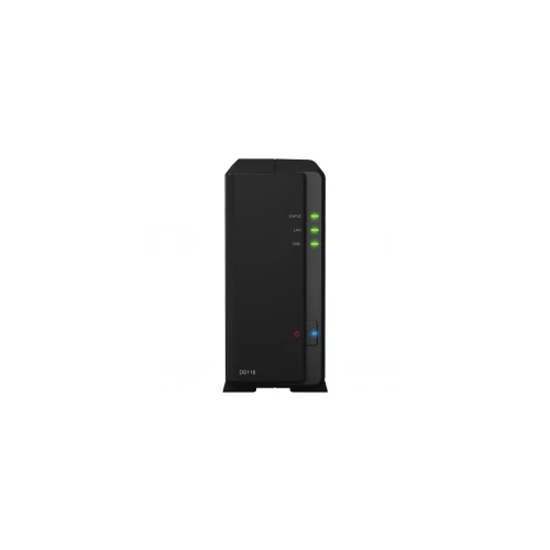 Synology NAS Storage 1 fiókos DS118 1,4Ghz, 1GB DDR4 RAM, 1x GBE, 2x USB 3.0