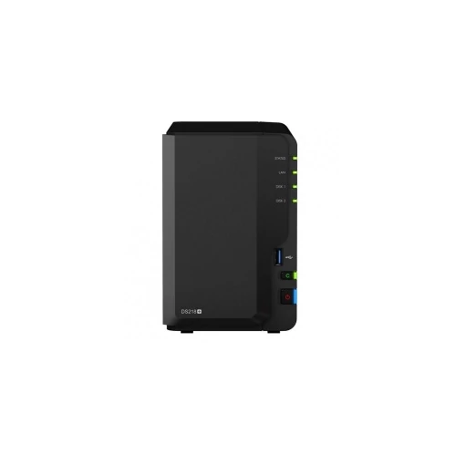 Synology NAS Storage 2 fiókos DS218 2x1,4Ghz, 2GB DDR RAM, 1x 10/100/1000, 1x USB 2.0, 2x USB 3.0