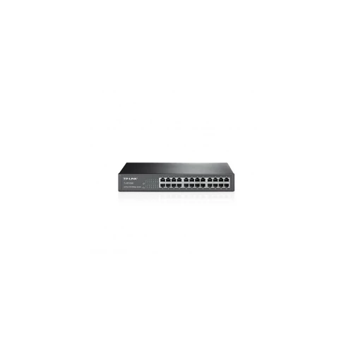 TP-Link TL-SF1024D 24 portos 10/100M Switch, 24 db 10/100M RJ45 port, 13 hüvelykes acél burkolat