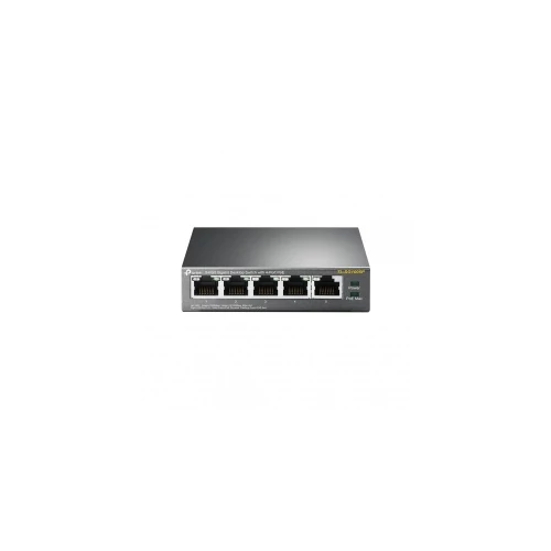 TP-Link SG1005P 5-Portos gigabites asztali switch 4 PoE porttal