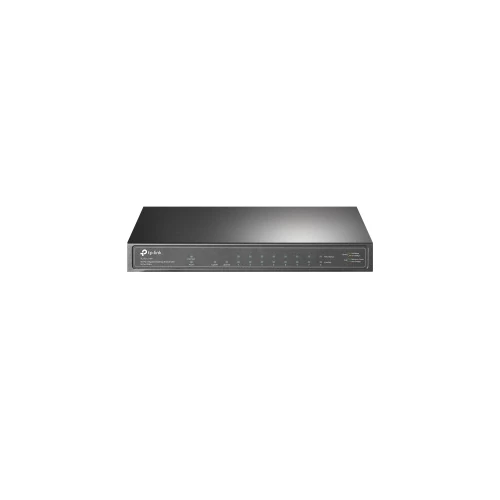 TP-Link SG1210P 9 db Gigabit port 8 db PoE + 1 db Gigabit uplink + 1 db Gigabit SFP, fémházas asztali switch