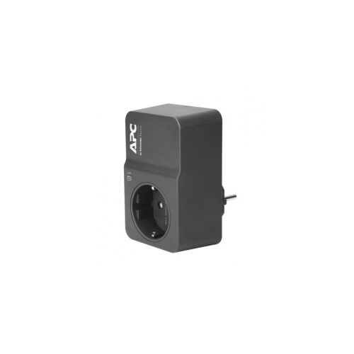 APC túlfeszültségvédő - PM1WB-GR (Home/Office SurgeArrest 1 aljzat, 230 V, fekete)