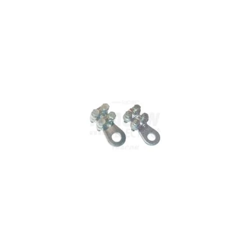 Csavarozható réz lemezsaru, 4 csavarral 16-25mm2, M8, 4x(M5x20)