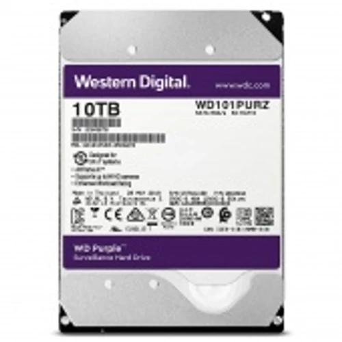 Western Digital HDD 3,5'' WD SATA 6 Gb/s Purple 10TB/256MB/s